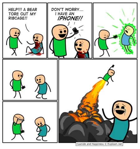 The iPhone can do anything