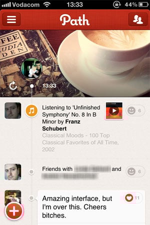 path user interface